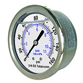 A close up of a gauge

Description automatically generated