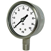 A close up of a gauge

Description automatically generated